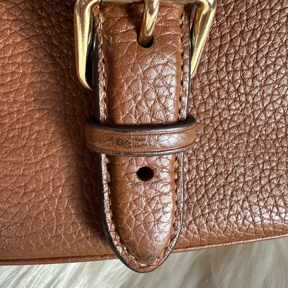 Coach Tan Leather Crossbody Bag - Picture 3 of 14